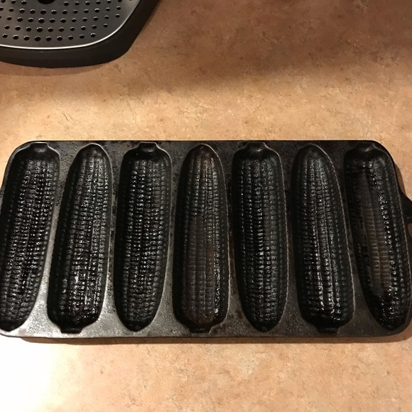 Kitchen Vintage Wagner Ware Cast Iron Corn Stick Cornbread Muffin Pan